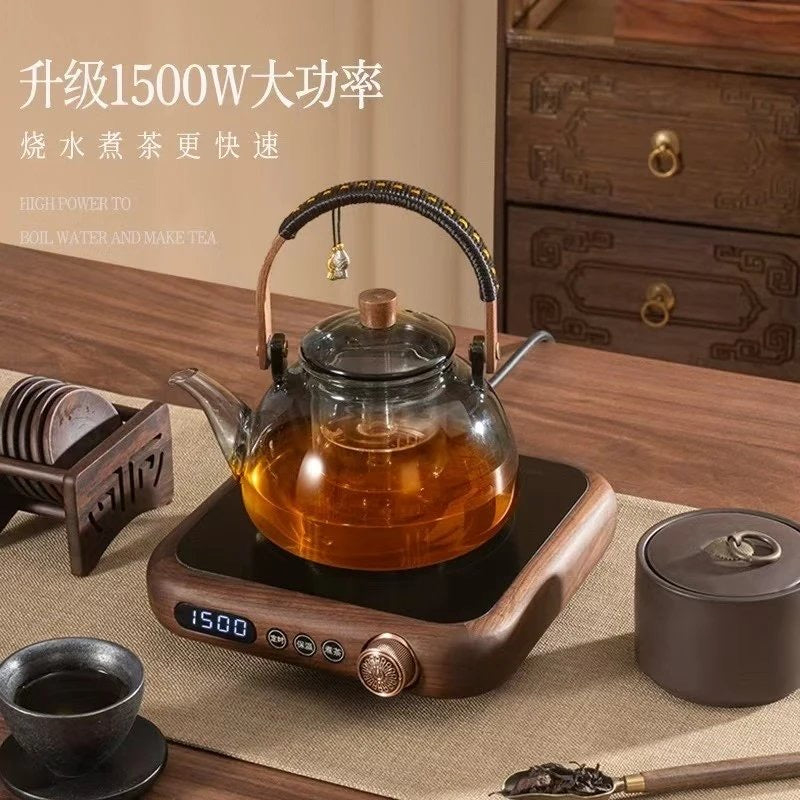 Electric Stove + Glass Pot